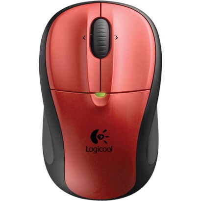 2.4GHz ワイヤレスマウス ラズベリーレッド Wireless Mouse M305r M305rCR