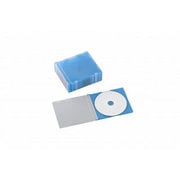 CD/DVDケース ハードタイプ ブルー 50枚セット BSCD08S50BL