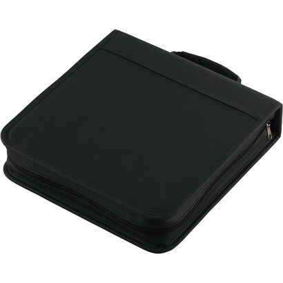 CD/DVD/Blu-rayキャリングケース 160枚収納 ブラック BSCD09K160BK