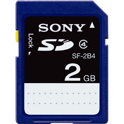SF-2B4 [SDメモリーカード CLASS4 2GB]