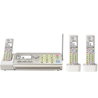 普通紙FAX（子機3台） シャンパンゴールド テ・ブ・ラ・コードるす SFX-DT710(N)