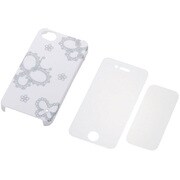 MPA-P10PVGWH [iPhone 4用シェルカバー 保護フィルム付 ホワイト]