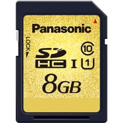 SDHCカード CLASS10 (UHS SPEED CLASS 1) 8GB RP-SDY08GJ1K