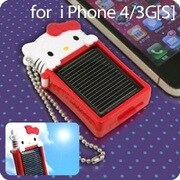 ハローキティ iPhone用 ソーラーチャージeco【ハローキティ】(iPhone用)