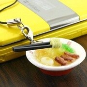 食品サンプル 超リアルストラップ(味噌らーめん)