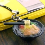 食品サンプル 超リアルストラップ(ソーキそば)