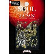SOUL-03-PHE-GD [蒔絵シール SOUL OF JAPAN 鳳凰と雲 金]