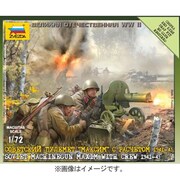 6104 [1/72 ソビエト マシンガンクルーセット]