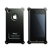 MA-4J02-BK [iPhone4/4S用アルミジャケット タイプ02 ブラック]