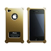MA-4J02-G [iPhone4/4S用アルミジャケット タイプ02 ゴールド]