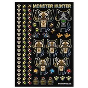 MH-11A キャラスタムシール3 モンスターハンターA [キャラスタムシール]