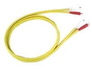 ピンプラグ×2-ピンプラグ×2 1.8m 黄 2RR-1.8M-YLW