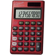 G-touch 携帯電卓 10桁 レッド DX-150TRD