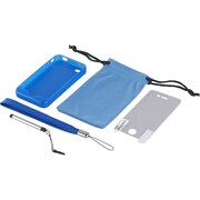 BSIPP10CSBL [iPhone 4専用 TPUスターターセット ブルー]