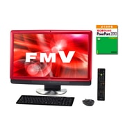 ESPRIMO FH700/5ATシリーズ 23型ワイド/HDD1TB/ブルーレイディスクドライブ ルビーレッド ヨドバシカメラオリジナルモデル FMVF70ATRC