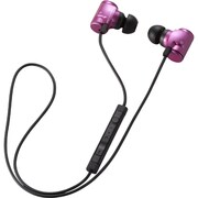 LBT-MPHP04APN [Bluetooth 2.1+EDR対応 携帯電話向けステレオイヤホン カナルタイプ USB-ACアダプタつき ピンク]