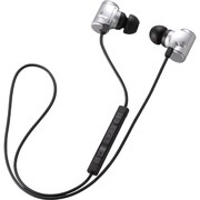 LBT-MPHP04ASV [Bluetooth 2.1+EDR対応 携帯電話向けステレオイヤホン カナルタイプ USB-ACアダプタつき シルバー]