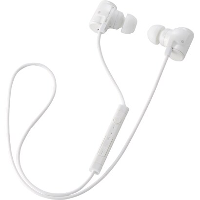 LBT-MPHP04AWH [Bluetooth 2.1+EDR対応 携帯電話向けステレオイヤホン カナルタイプ USB-ACアダプタつき ホワイト]