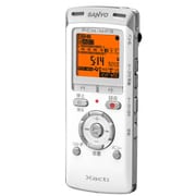 リニアPCM対応 ICレコーダー ホワイト Xacti(ザクティ) SOUND RECORDER 4GB ICR-PS401RM(W)