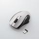 USB接続 5ボタンワイヤレスレーザーマウス シルバー M-D21DLSV