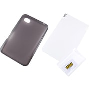 ドコモ GALAXY Tab SC-01C用 ソフトジャケット スモーキーブラック RT-GTC2/B