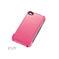 SB-IA02-LCWF/PK [フリップスタイルレザーホルダー for iPhone 4 ピンク]