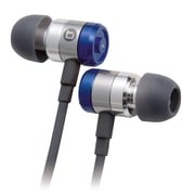 インナータイプカナル型ヘッドホン MEGA BASSチューニング ブルー TH-EC42BL