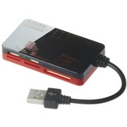 レッド メモリーカードリーダライタ CRW-6M46R