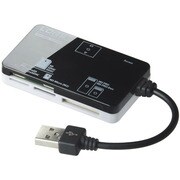 ホワイト メモリーカードリーダライタ CRW-6M46W