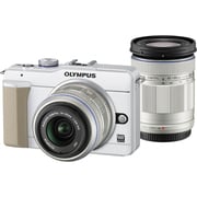 E-PL1s [OLYMPUS PEN Lite (オリンパス ペン ライト) ダブルズームキット ホワイト]