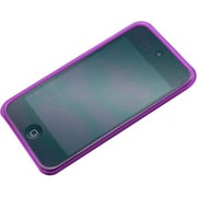 第4世代iPod touch用セミハードケース iJacket(アイジャケット) クリアパープル RX-IPT4GTOPP