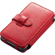 第4世代iPod touch用 シンプルレザー レッド RA-LC442R