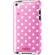 第4世代iPod touch用 ドットジャケット ピンク RA-PU444P