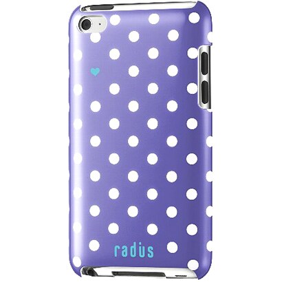 第4世代iPod touch用 ドットジャケット バイオレット RA-PU444V