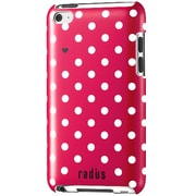 第4世代iPod touch用 ドットジャケット レッド RA-PU444R