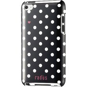 第4世代iPod touch用 ドットジャケット ブラック RA-PU444K