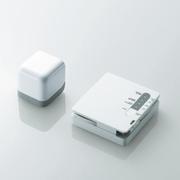 iPhone/iPod対応 モバイルチャージャー 1600mAh ACアダプタ付 ホワイト DE-RKJ1ACWH