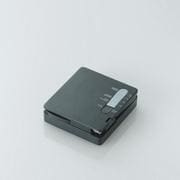 iPhone/iPod対応 モバイルチャージャー 1600mAh ブラック DE-RKJ1BK