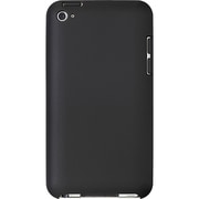 第4世代 iPod touch用エアージャケットセット ラバーコーティングブラック PTY-72