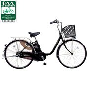 電動アシスト自転車(26型) ピュアブラック リチウムビビ・EX BE-ENE633B