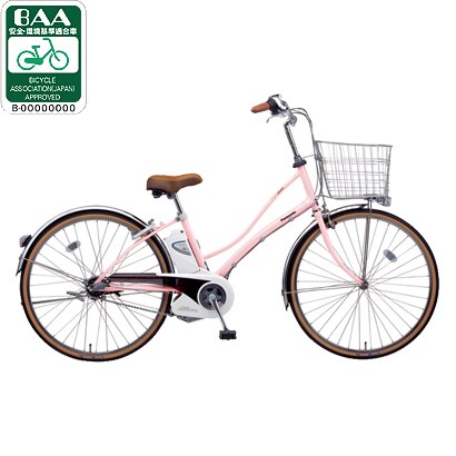 電動アシスト自転車（26型） さくらピンク リチウムビビ・ラッテ BE-ENDA632M