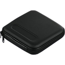 CD/DVD セミハードケース 24枚収納 ブラック BSCD10K24BK