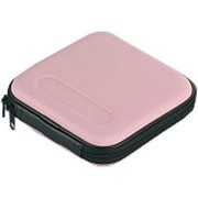 CD/DVD セミハードケース 24枚収納 ピンク BSCD10K24PK
