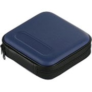 CD/DVD セミハードケース 36枚収納 ブルー BSCD10K36BL