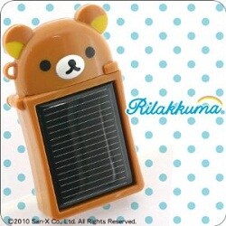 ソーラーチャージ アイフォン リラックマ ソーラーチャージeco リラックマ (iPhone用)