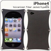 バルカナイズドファイバー [iPhone4Jacket(01/BK)]