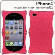 バルカナイズドファイバー [iPhone4Jacket(01/RD)]