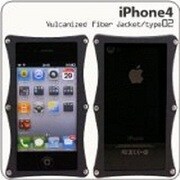 バルカナイズドファイバー [iPhone4Jacket(02/BK)]