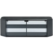 46型以下対応 テレビ台 SIMPRECT(シンプレクト) 組み立て式 ブラック SRYTKA12BK