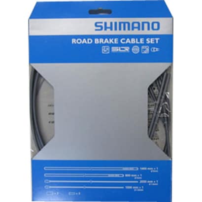 PTFE ロード用ブレーキケーブルセット ステンレスインナーワイヤー ハイテックグレー Y80098018